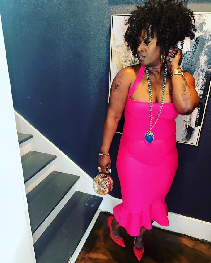 Hot Pink Bandage Dress