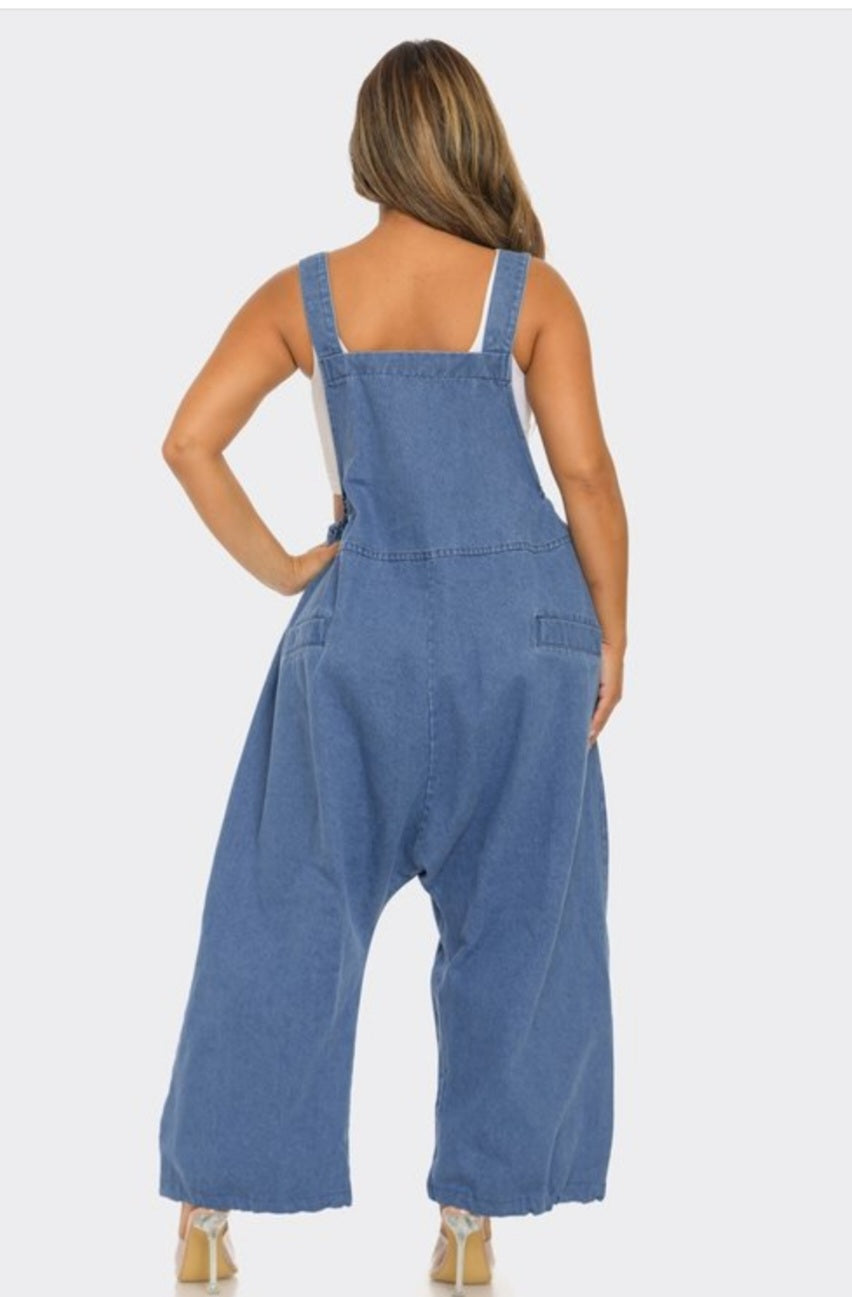 OVERSIZED DENIM JUMPER