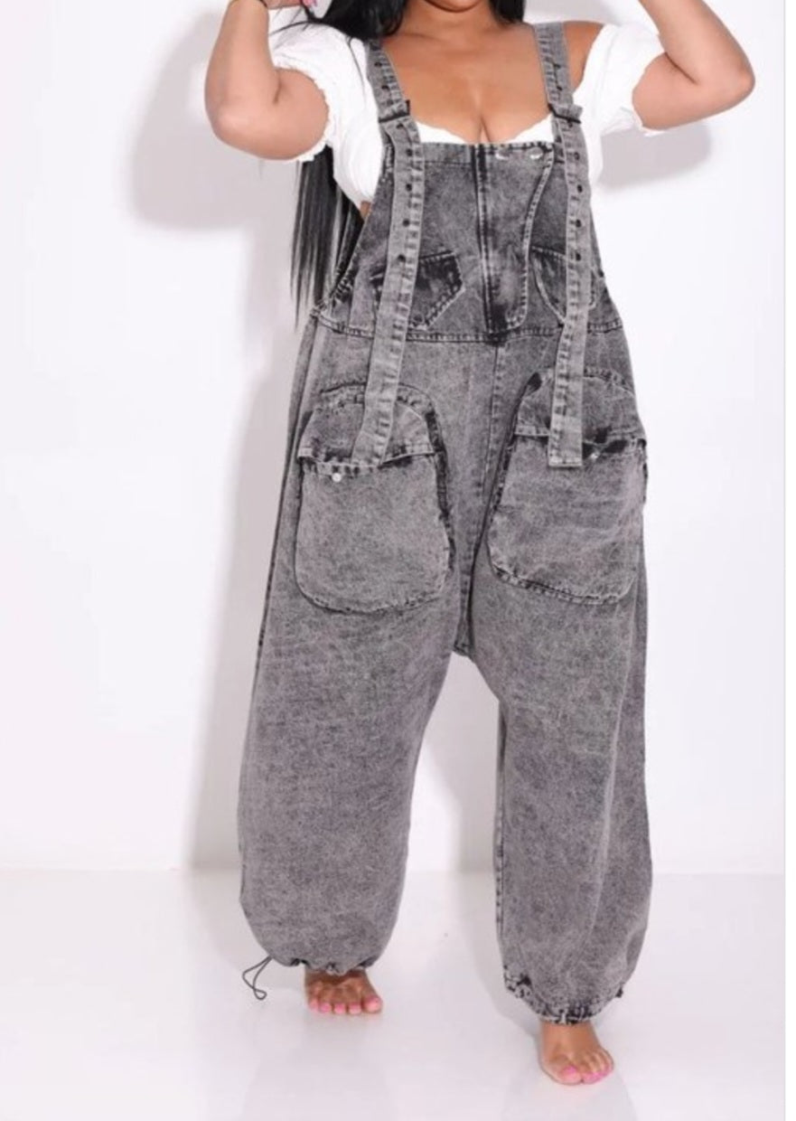OVERSIZED DENIM JUMPER