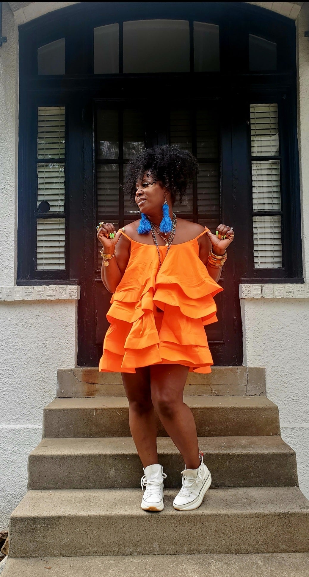 Orange Sherbet Dress
