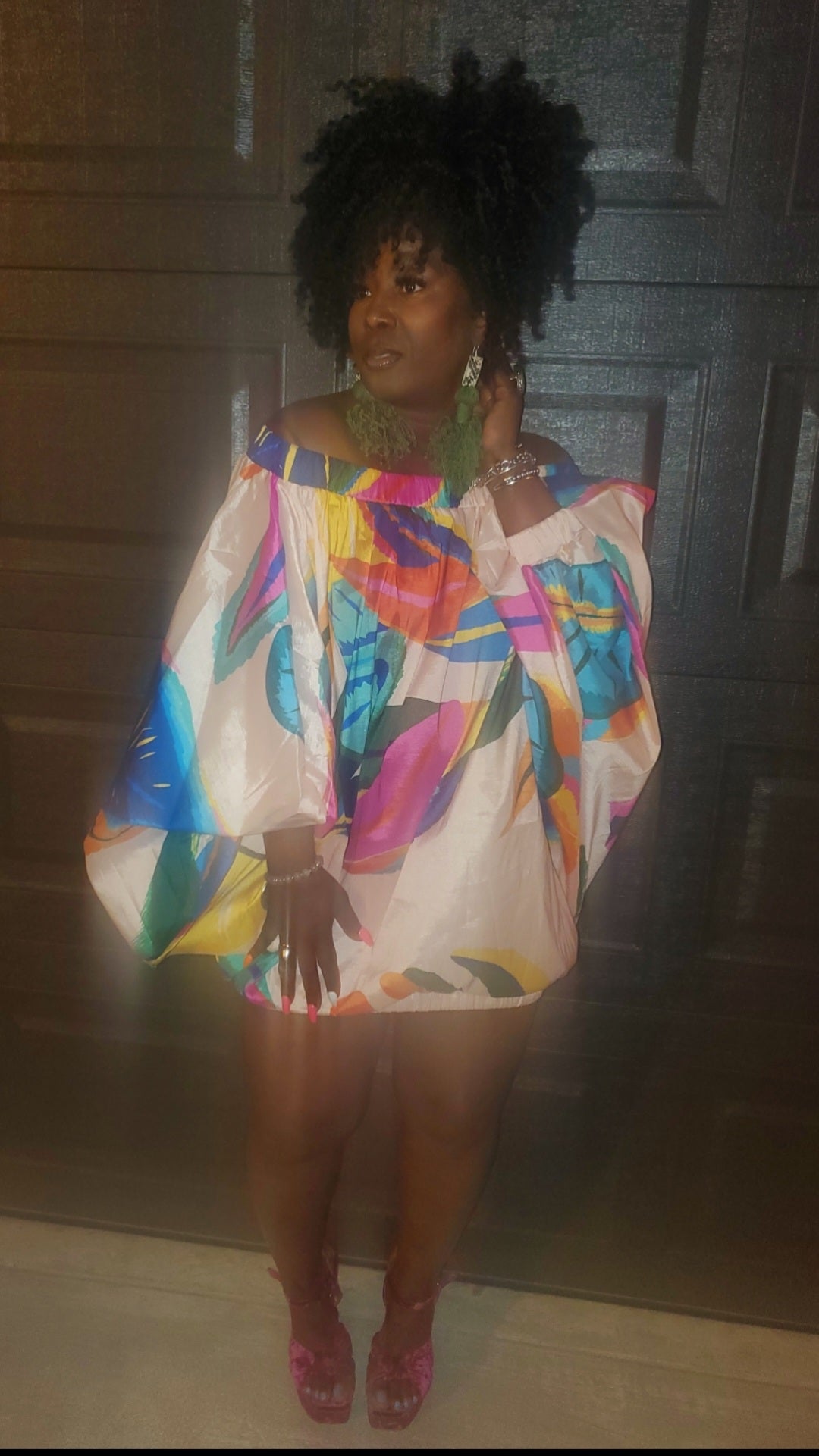 OFF THE SHOULDER DRESS