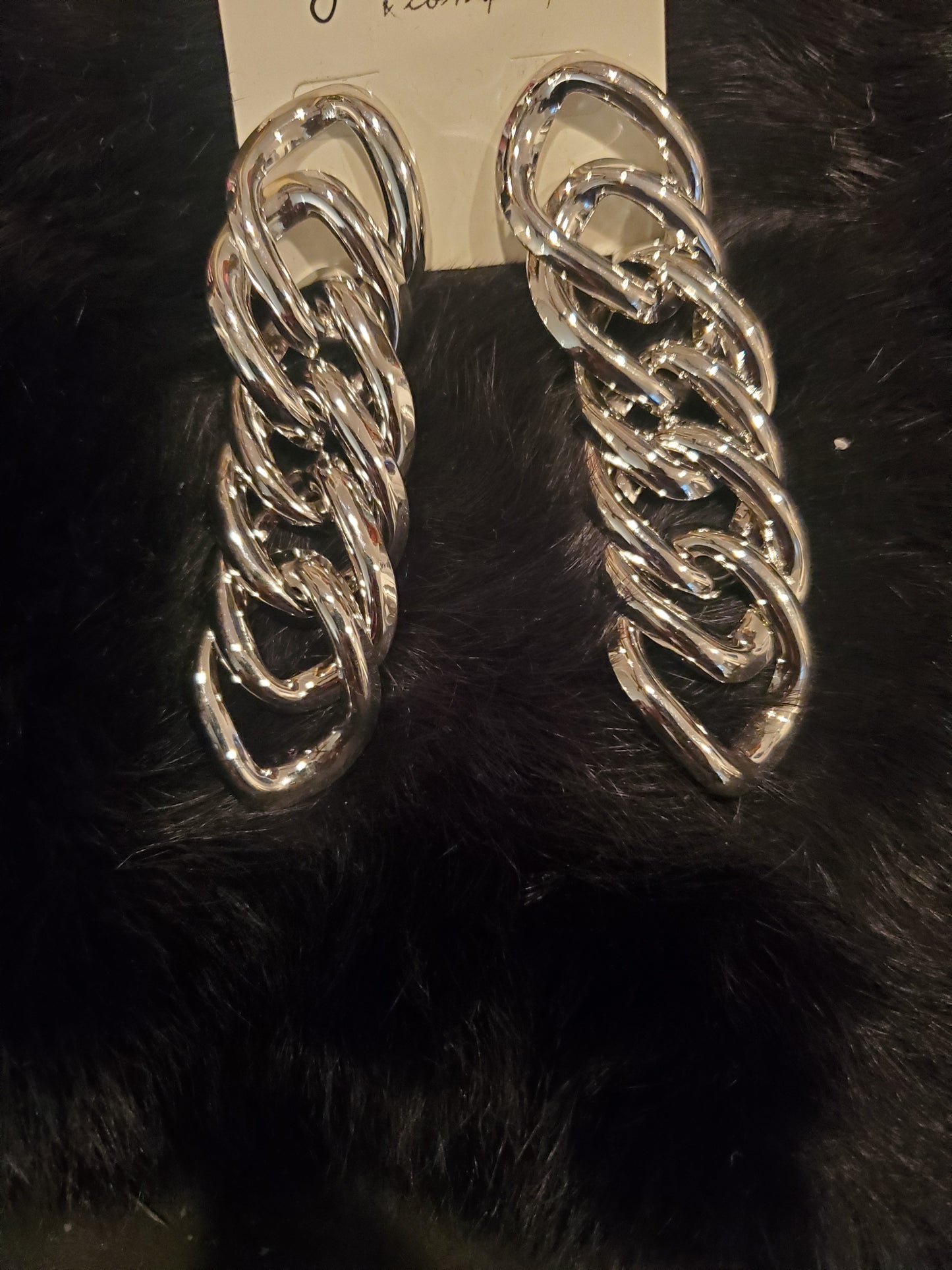 Chain Link Earrings (piqerced)