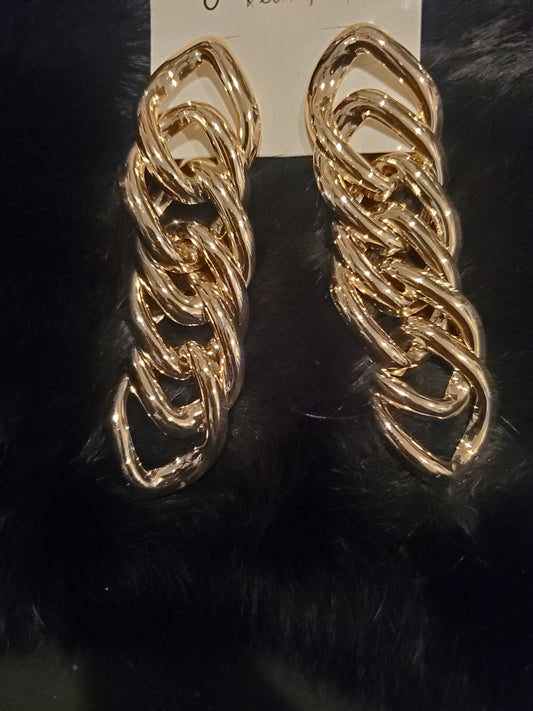 Chain Link Earrings (piqerced)