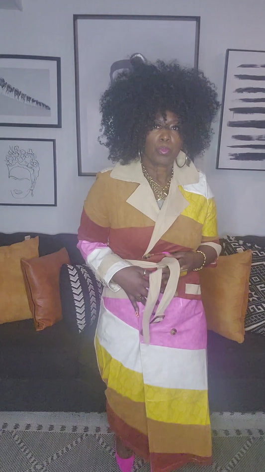 Aunt Viv Trench Jacket Dress